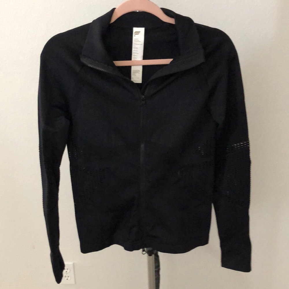Woman’s Athletic Jacket w/peek a boo holes